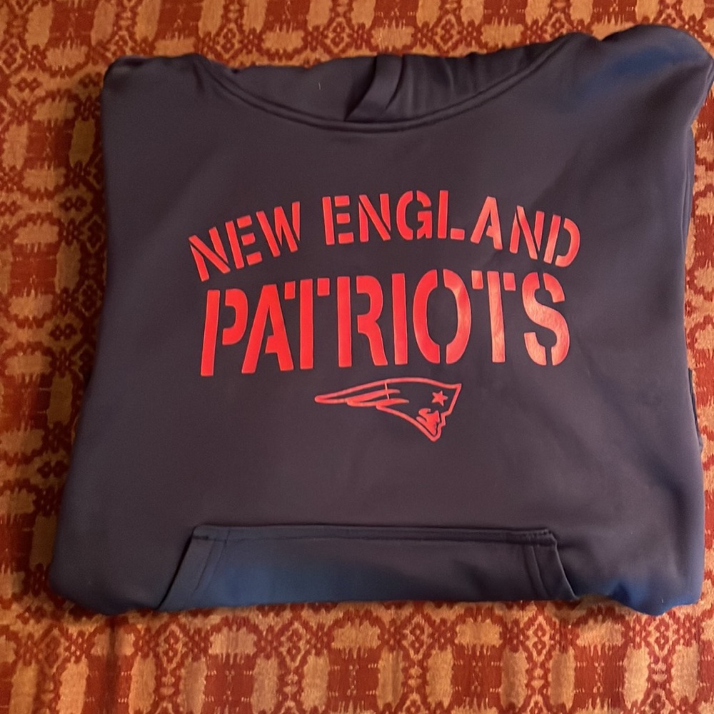 New England Patriots Hoodie Sweatshirt Size Medium 10-12